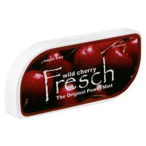 Gerrits Fresch Power Mints, Wild Cherry, 50 Piece Packs (Pack of 12 