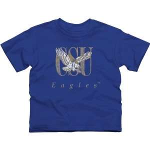  Coppin State Eagles Youth Distressed Primary T Shirt 