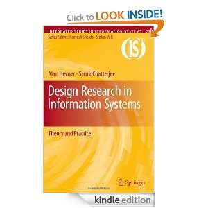 Design Research in Information Systems: Theory and Practice 