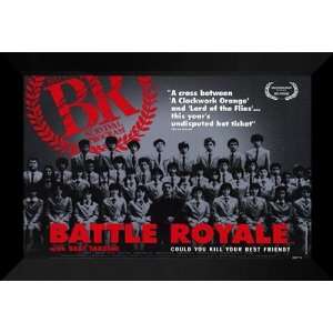  Battle Royale 27x40 FRAMED Movie Poster   Style A 2000 
