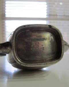 Reed & Barton Westbrook 412 1P Silver Soldered Tea Pot  