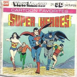    DC Comics Super Heroes 3d View Master 3 Reel Packet: Toys & Games