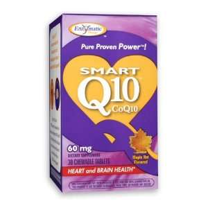  Smart Q10 CoQ10 60 mg   Maple Nut Flavored 30 Chewable 
