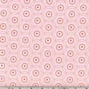   Dewberry Sunburst Pink Fabric By The Yard: joel_dewberry: Arts, Crafts