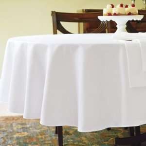 Williams Sonoma Hotel Tablecloth, White, 70 Round  