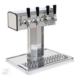   BT 4 MFR Stainless Steel 4 Faucet Tee Tower: Kitchen & Dining