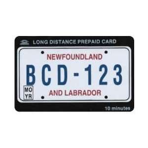  Collectible Phone Card Newfoundland & Labrador (Canada 