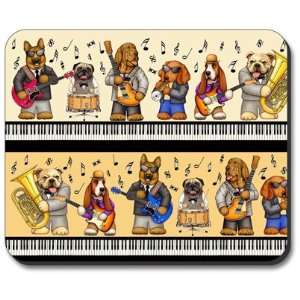  Musical Dogs   Mouse Pad: Electronics