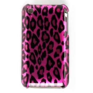   Apple iPhone 3G, 3GS 3G S   Cool Safari Hot Pink Leopard Print: Cell