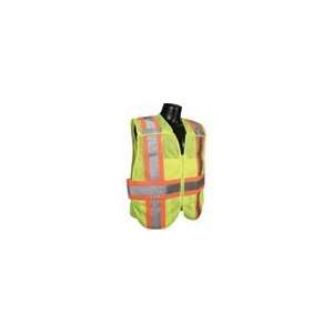  Radians Class 2 Breakaway Expandable Two Tone Safety Vest 