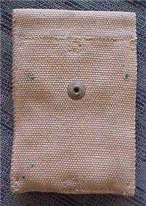 WWI Ammo Pouch Mill Oct 1918 Us Military 45 Mag Exclnt  
