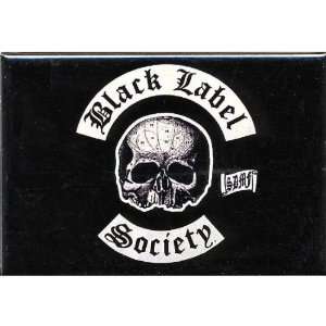  Black Label Society   Skull Magnet: Kitchen & Dining