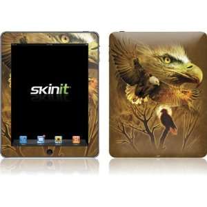  Skinit Soaring Bald Eagles Vinyl Skin for Apple iPad 1 