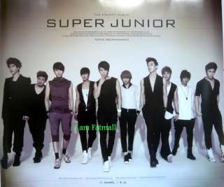 2x SUPER JUNIOR KPOP Authentic POSTER Korean official  