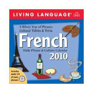  French Living Language 2010 Desk Calendar (5.25  x 5.0 