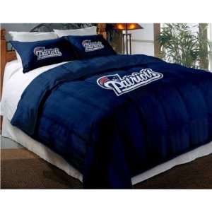  New England Patriots Embroidered Full/Twin Comforter Sets 