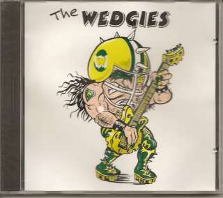 THE WEDGIES Original GREEN BAY PACKERS music CD  