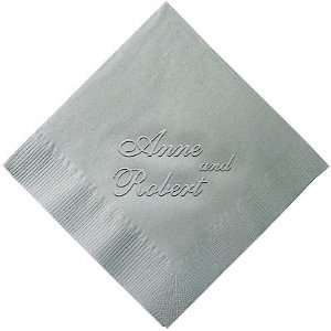   Impressions   Personalized Embossed Napkins (Duet)