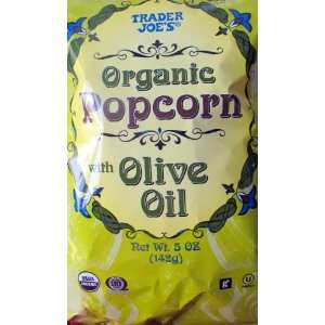 Trader Joes Organic Popcorn Olive Oil Chips  Grocery 