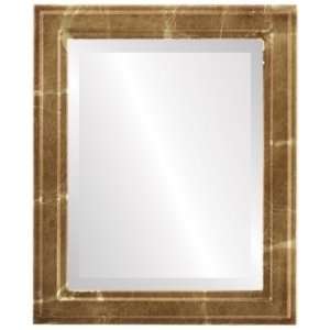   in Champagne Gold Mirror and Frame 