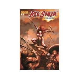  Red Sonjasonja Goes East #1 Ng Cover dynamite Books