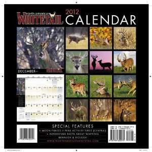  2012 North American Whitetail Deer Hunting Wall Calendar 