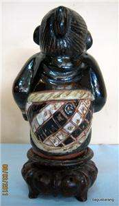 Antique Ceramic Java Wayang Character Semar c1890  