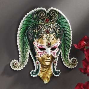  Brazilian Festival Venetian Mardi Gras Wall Mask Sculpture 