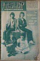 THE TREMELOES in Uruguay 1968 Actualidad TV Mag Cover  