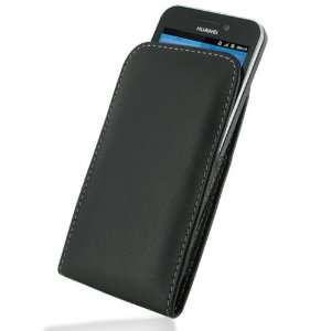  PDair VX1 Black Leather Case for Huawei Honor U8860 