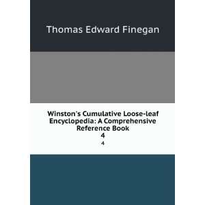   Comprehensive Reference Book. 4 Thomas Edward Finegan Books