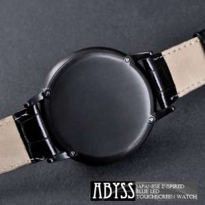 New Abyss Japanese Inspired Blue LED Touchscreen Watch  