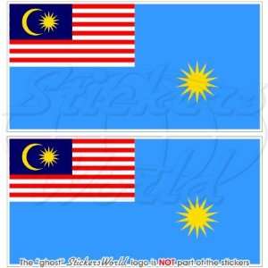  MALAYSIA Malaysian AirForce Ensign Flag 4.3(110mm) Vinyl 
