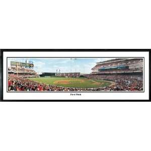 Cincinnati Reds MLB Team First Pitch at Great American Ballpark 