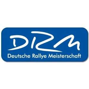  DRM Deutsche Rally german car styling sticker 5 x 2 