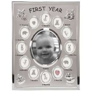  Babys First Year Silver Frame 13 Month Frame Everything 
