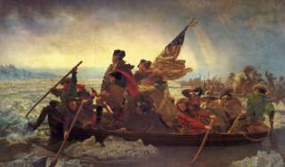 Leutze Washington Crossing the Delaware   Giclee Canvas  