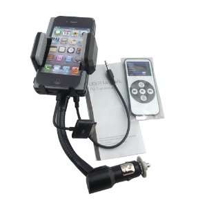  New FM Transmitter Car Charger Remote Control for iPhone 4S/4 