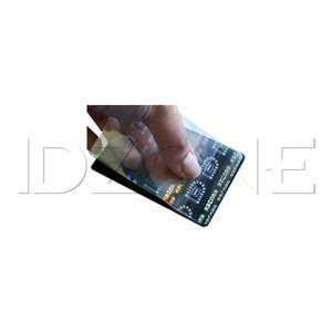  Self Adhesive Holographic Card Overlamination   500 Qty 