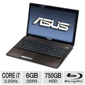  ASUS A53SV TH72 15.6 Black Laptop