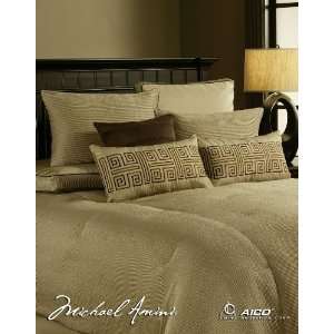  Michael Amini Crescent Heights 10 pc King Comforter Set in 