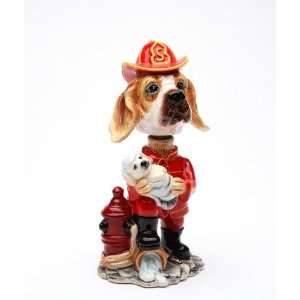   Dawgs Out   Fire Fighter Bobble Head Figurine   Buddy