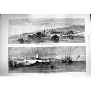  1877 War Turkish Fortress Silistria Danube Olenitza