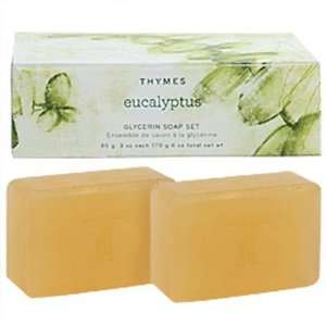  Thymes Eucalyptus 2 Bar Soap Set: Beauty