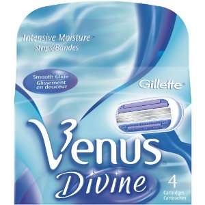  Gillette for Women Venus Divine Cartridges , 4 cartridges 
