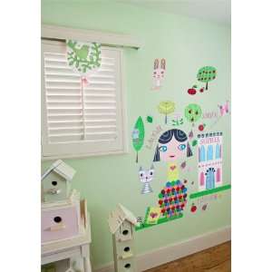  Paper Doll Lisa Peel & Place Wall Stickers Baby