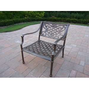  Oakland Living Tacoma Arm Chair   Bronze: Patio, Lawn 