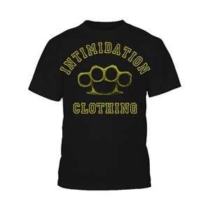 Intimidation Clothing Brass Knuckles T Shirt  Sports 