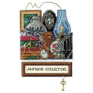 Antique Collector Plastic Canvas Counted Cross Stitch Kit