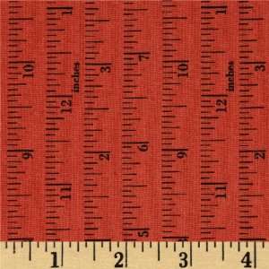   With Love Tape Measure Coral Fabric By The Yard: Arts, Crafts & Sewing